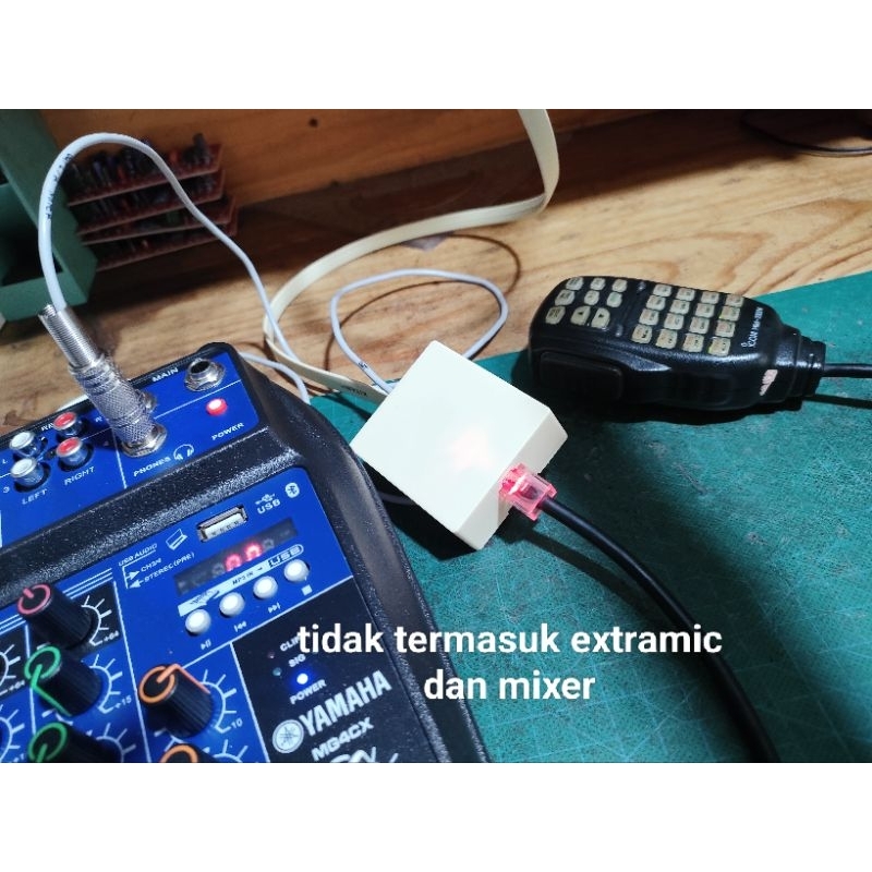 PTT BOX MIXER RIG ICOM YAESU KENWOOD ALINCO DLL