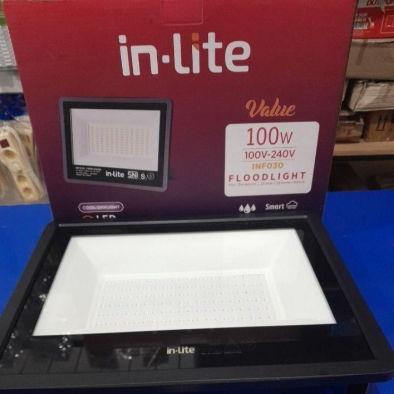 lampu tembak inlite 100 watt