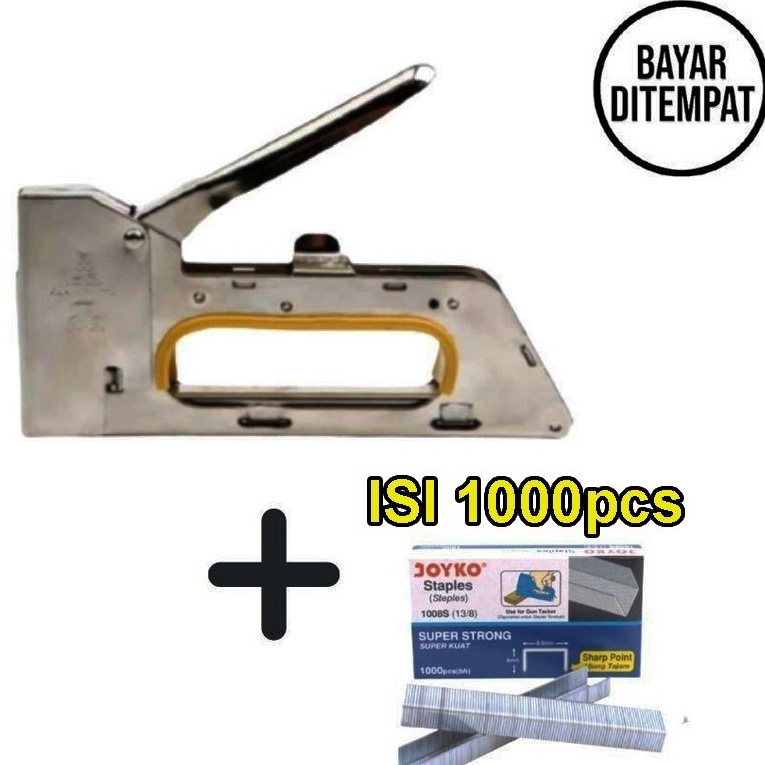

Paket Staples Tembak Tacker Isi atau Refil 138 Stapler Jok Staples Stepler Tembak Stepler Stapler Tembak Stapler