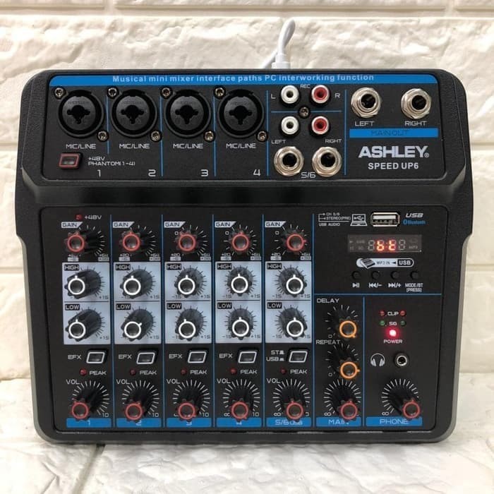Mixer ASHLEY SPEEDUP 6 SPEEDUP6 6 Channel ORIGINAL