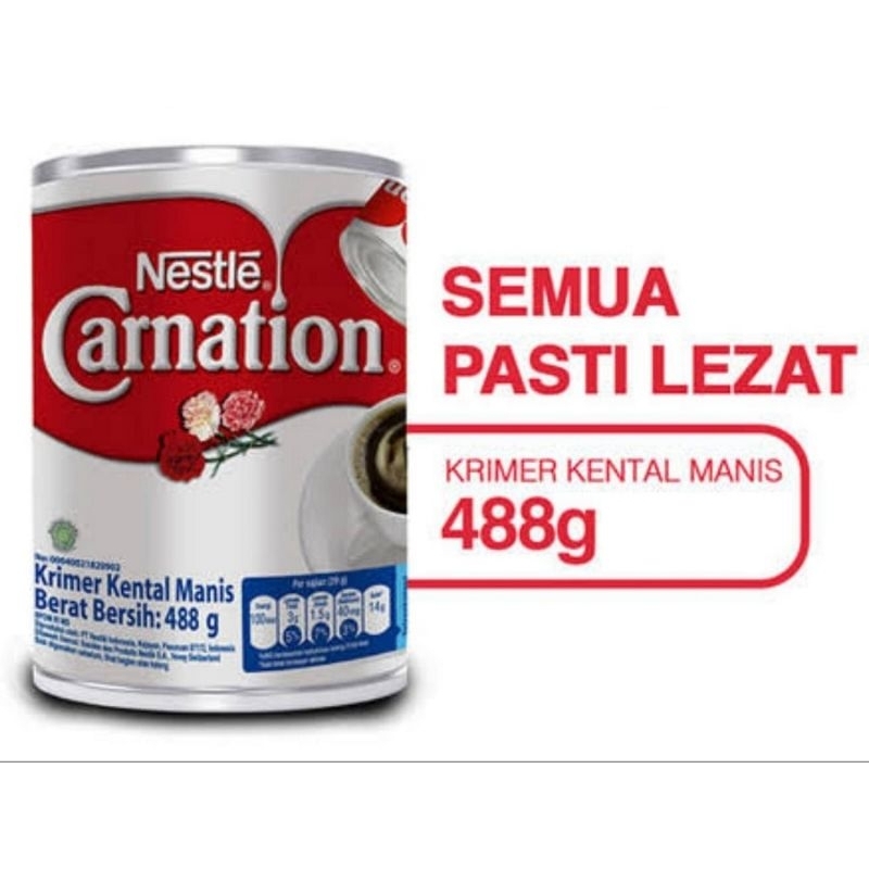 

carnation 488gr / creamer / susu kental manis termurah