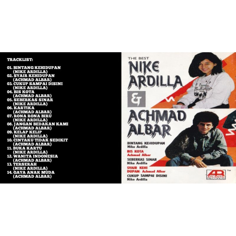 nike ardilla cd the best nike ardilla & achmad albar album 1991