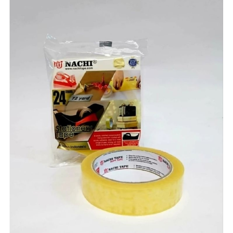 

Isolasi Nachi Tape 24mm x 72 yards