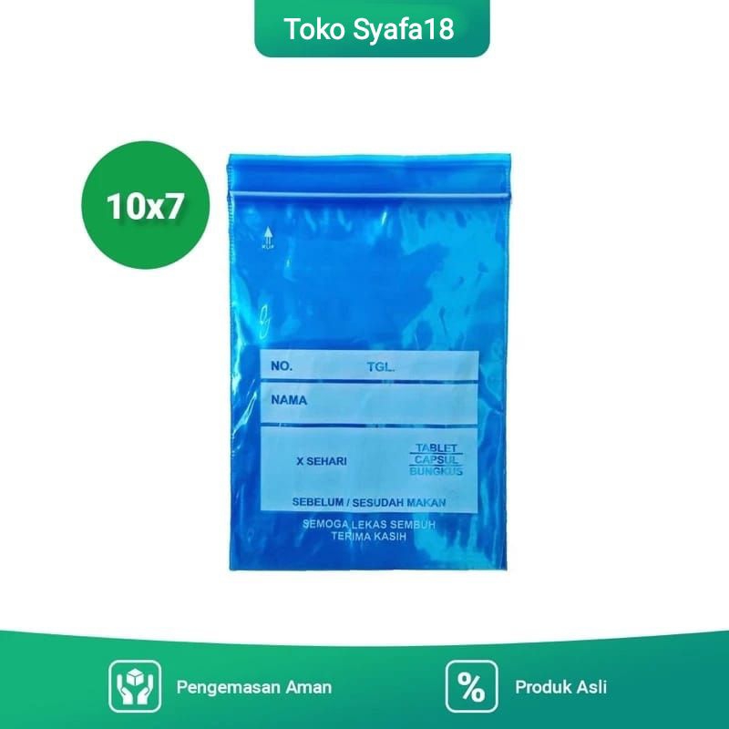 Plastik Klip Obat 10x7 Kecil