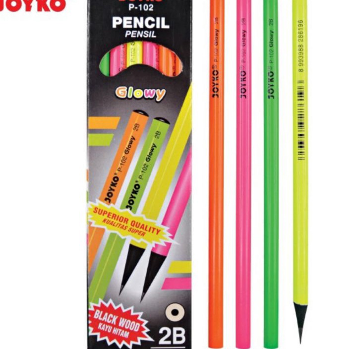 

Pensil 2B P12 Glowy 1pak12pcs