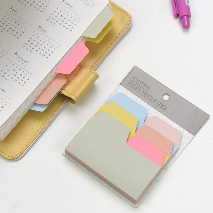 

6 COLORS INDEX NOTE STICKY NOTE MEMO