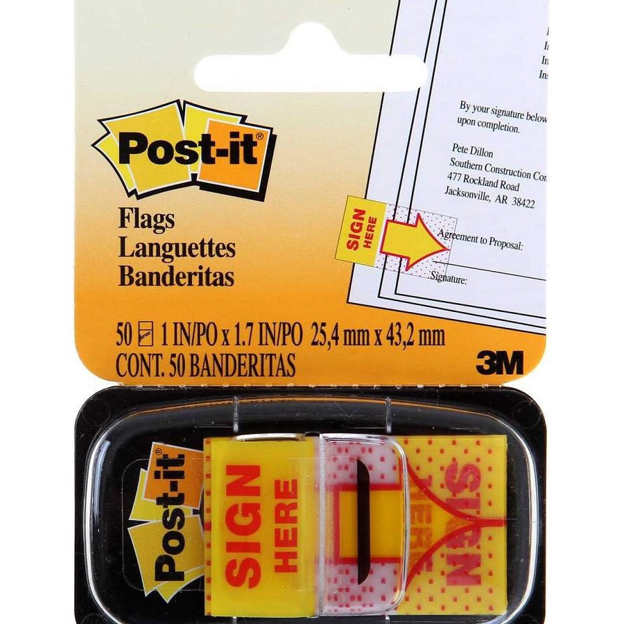 

POST IT SIGN HERE 3M POST IT PANAH