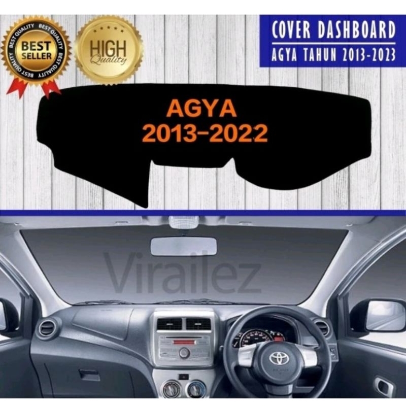 Cover Dashboard Mobil Agya 2013-2022 Alas Dasbor Pelindung Dashboard Mobil Agya
