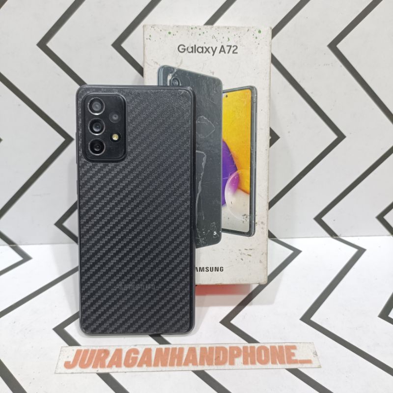 Samsung A72 8/128GB Hp Second Bekas Fullset