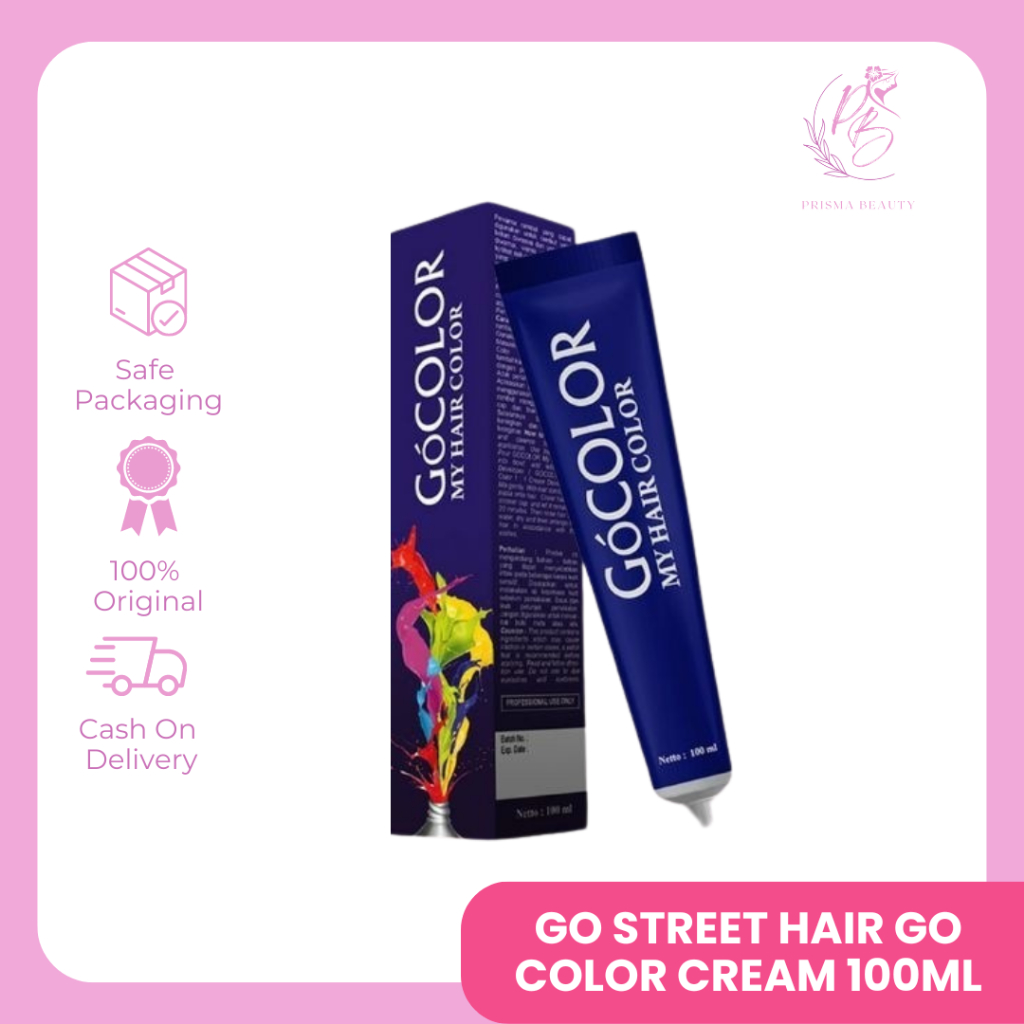 GO STREET HAIR GO COLOR CREAM 100ML | ALL SERIES COLOR - PB