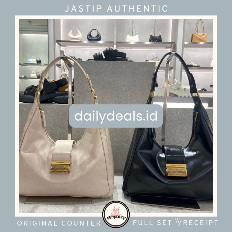 #2-40840561 Charlot Hobo - Jast[p] CK ORIGINAL COUNTER BAG TAS LARGE SHOULDER STORE AUTHENTIC ASLI M