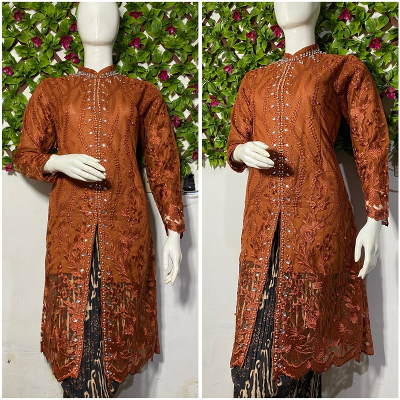 TERLARIS Sanghai tile tunik/tunik tile/kebayamodern/kebayapesta