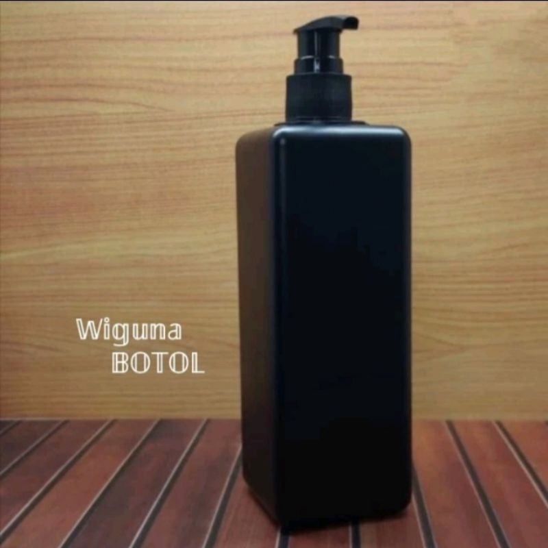 Botol Pump 500ml Kotak Hdpe / Botol Hdpe 500ml Kotak Pump Lotion