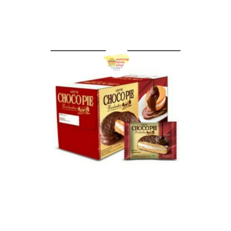 

LOTTE CHOCOPIE 1 pak isi 12 pcs