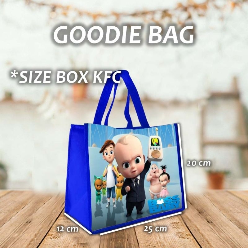 

goodie bag baby bossp tas ulang tahun tas kado tas selametan tas gambar tas lucu tas keren