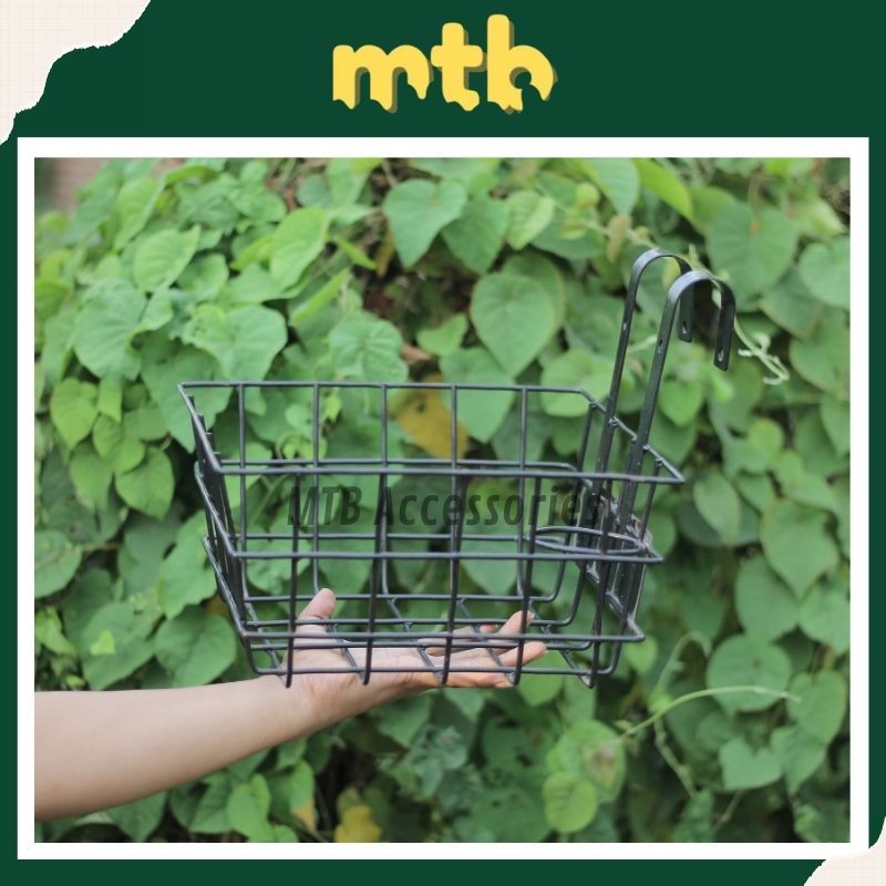 Keranjang Sepeda Lipat Foldable Basket Kranjang Sepeda Dewasa Mtb Seli Lipat Aksesoris Sepeda