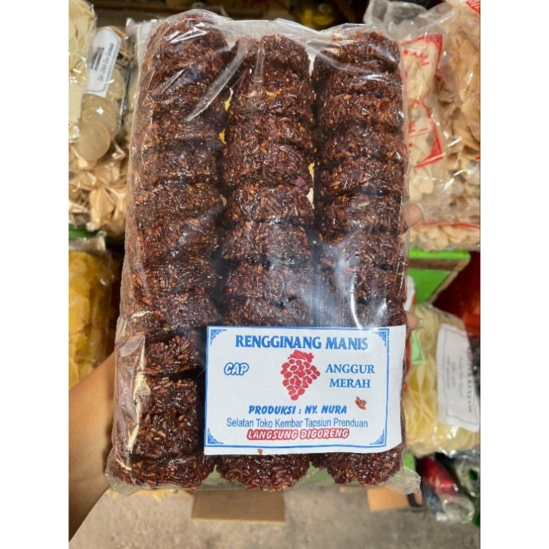 

RENGGINANG MANIS/RENGGINANG ITEM/[KETAN ITEM]