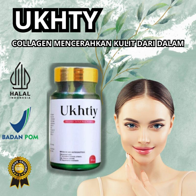 Ukhty Collagen Drink Membantu Memutihkan Kulit Kita Dari Dalam Ori Bpom