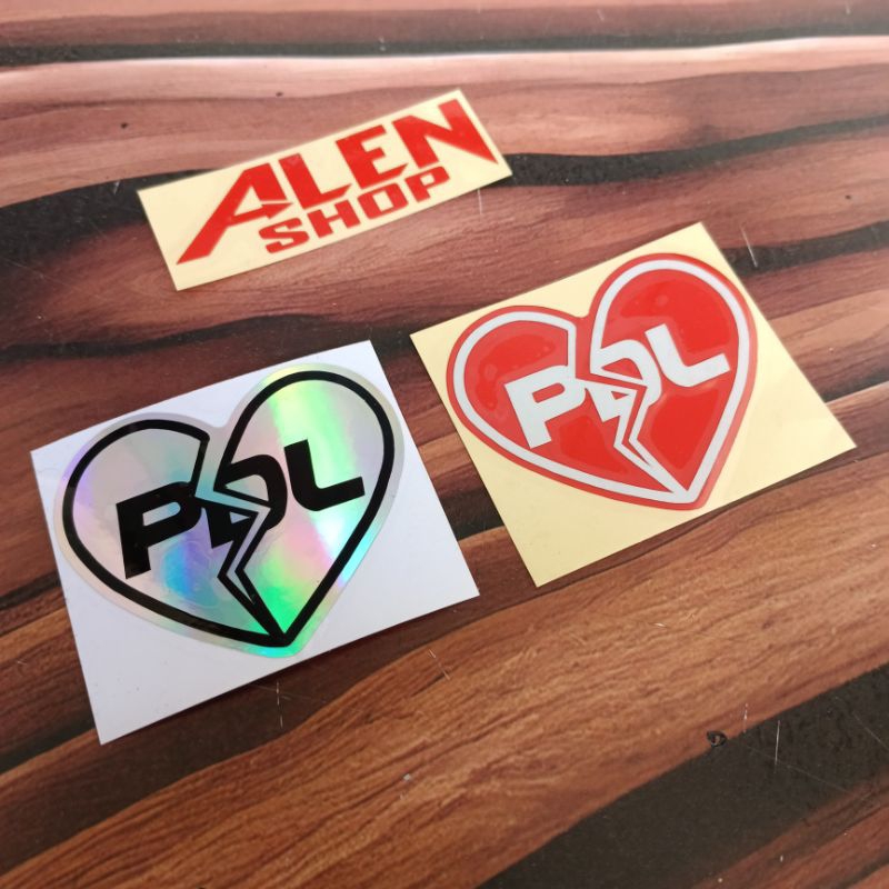 

STIKER CUTYING LOGO PATAH HATI PDL