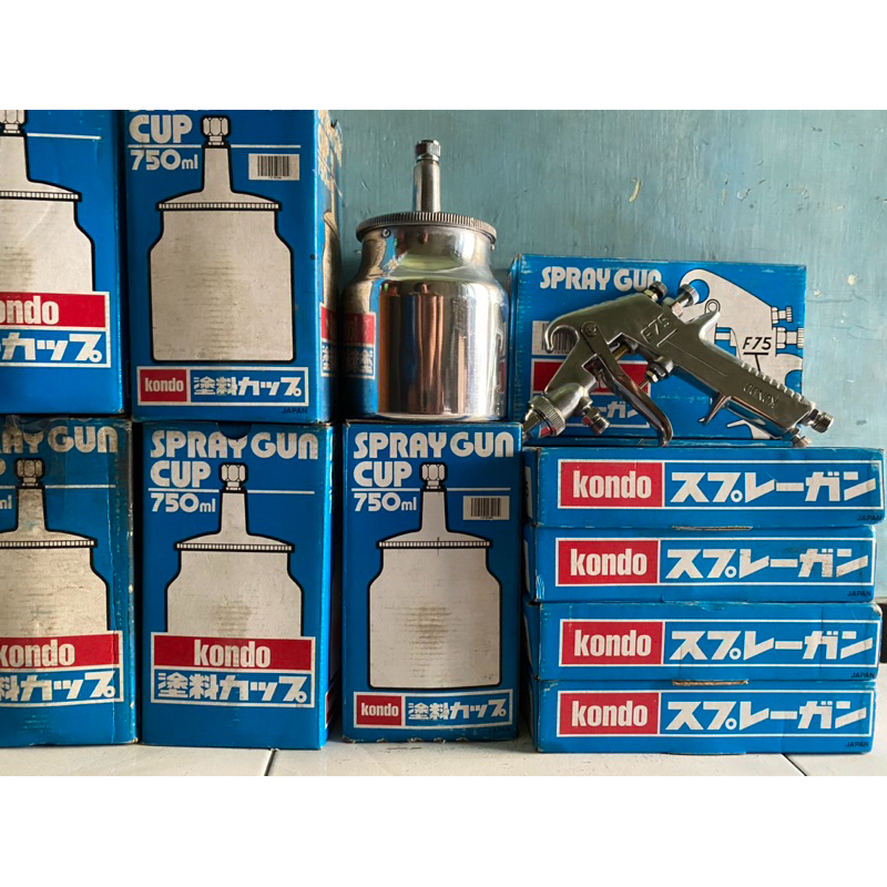 Spray gun kondo set (spray F75 + cup 750ml)