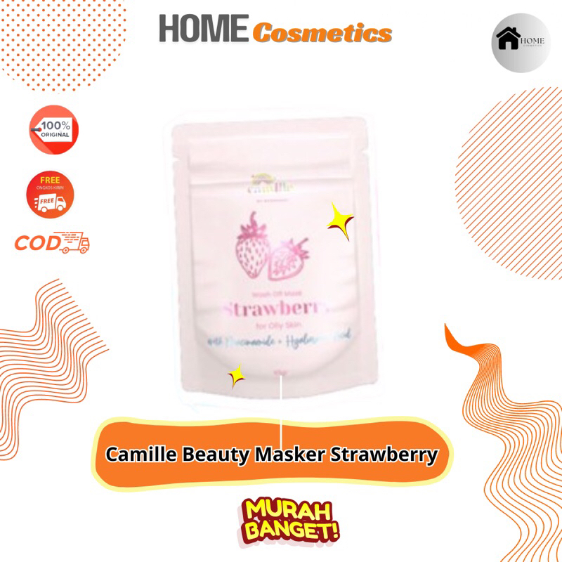 [BPOM] Camille Beauty Mask 65 g || Masker Strawberry