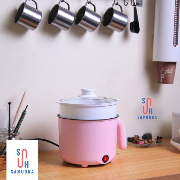 SM LIVING Panci Listrik Serbaguna - Portable Electic Frying Pan 1,8 L