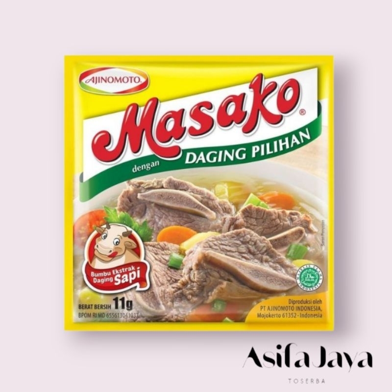 

Masako sapi 1 renteng isi 12