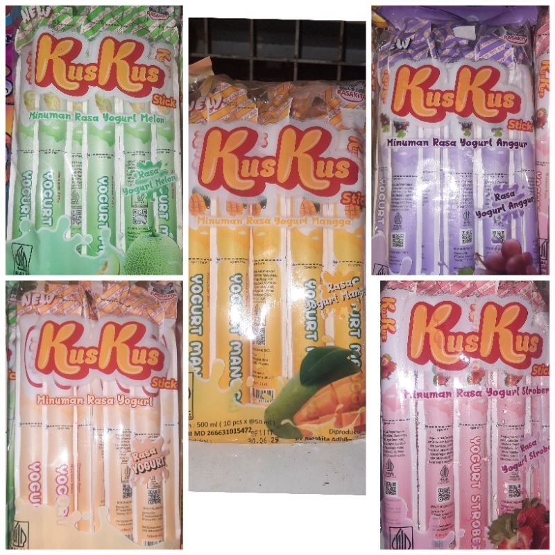 

KusKus stick | Minuman rasa yogurt (1 pack isi 10 pcs)