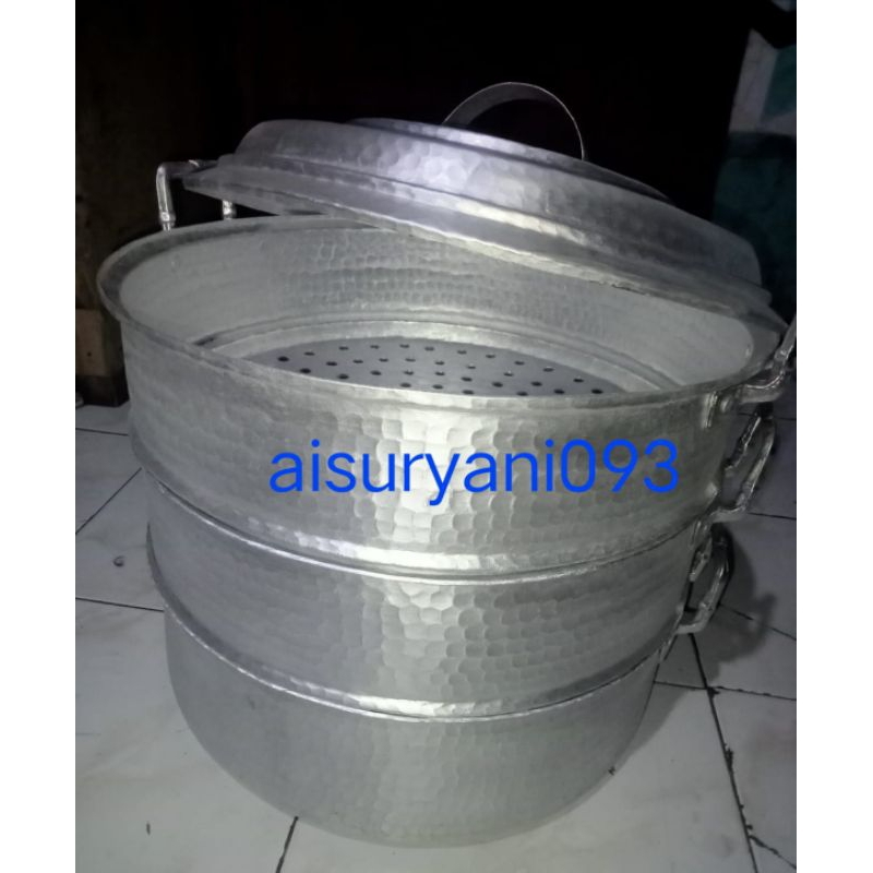 panci kukusan 3 Susun diameter 40cm khas garut