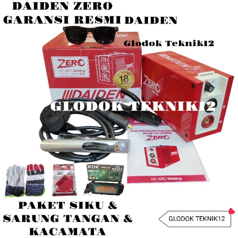 MESIN LAS DAIDEN ZERO 120A / TRAFO LAS DAIDEN ZERO MINI / MESIN LAS LISTRIK ZERO 120 A