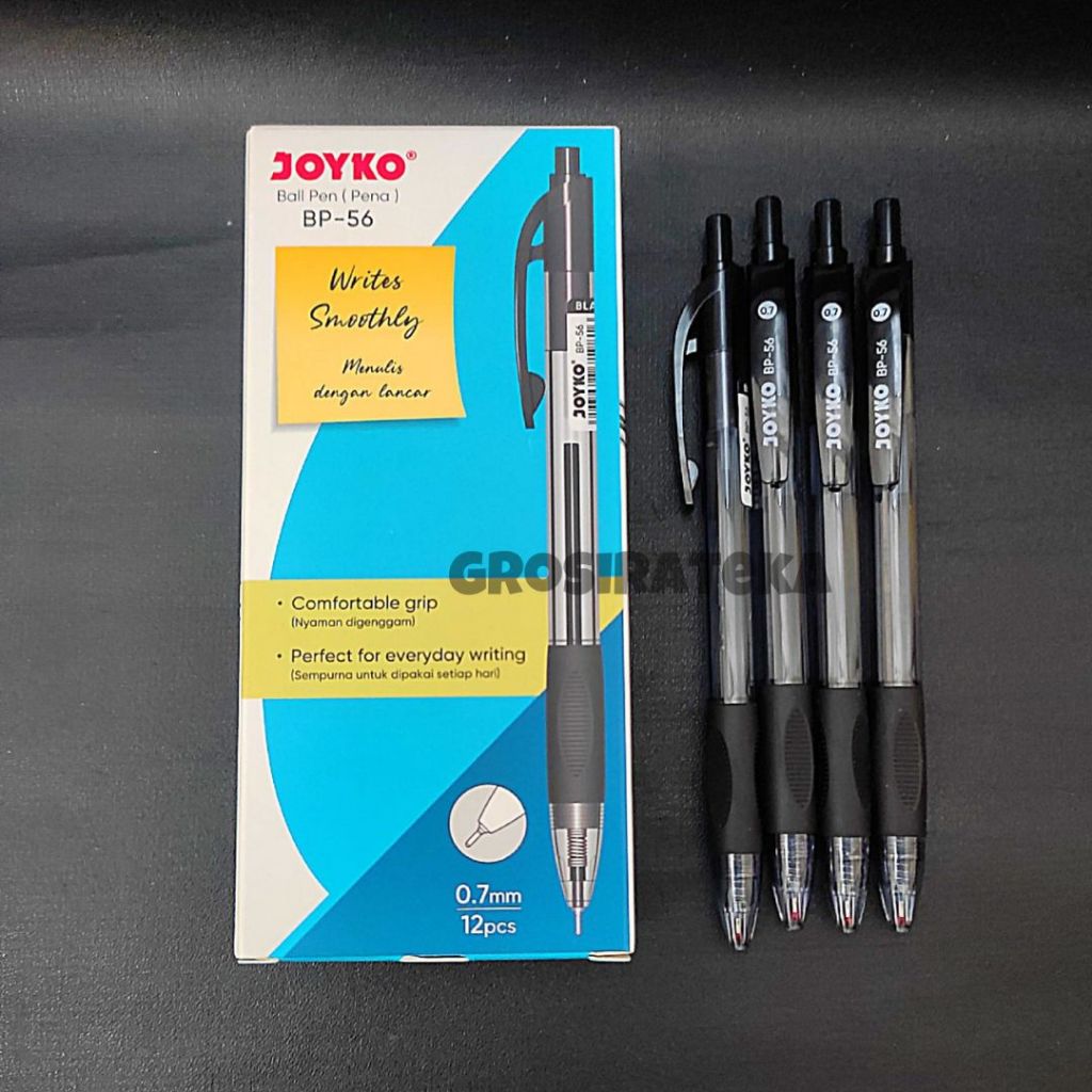 

BOLPEN / BALLPOINT / PULPEN / POLPEN JOYKO BP 56 HITAM