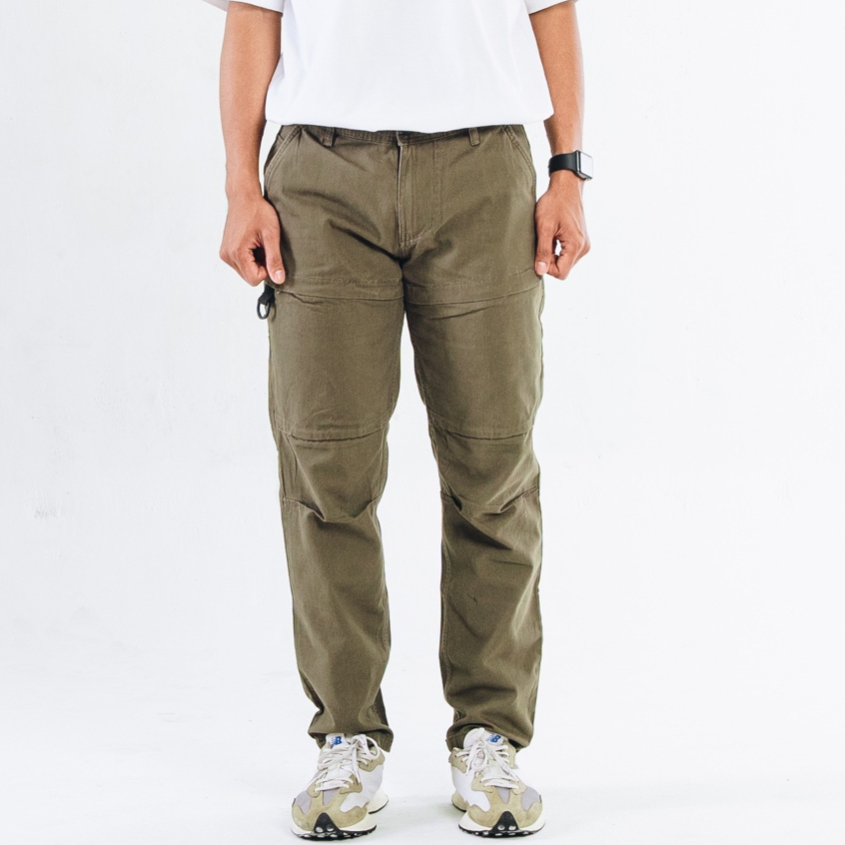Tonyjack Cargo Pants Pria Bohemian Army Baggy Fit