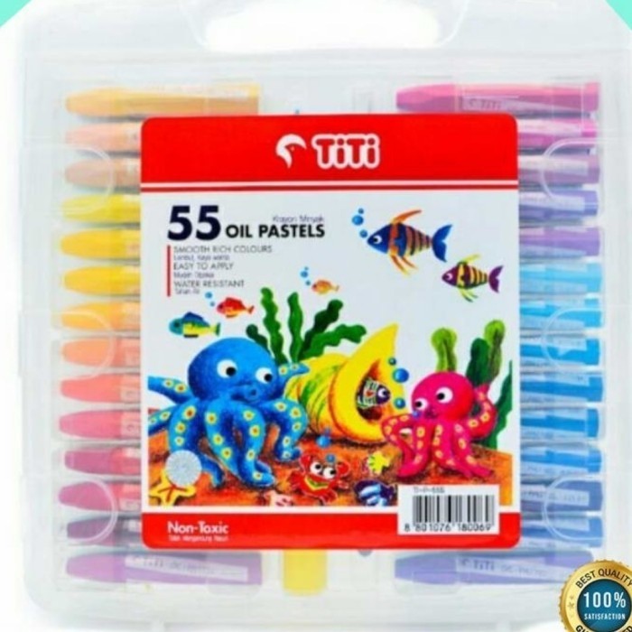 

CRAYON OIL PASTEL TITI 55 WARNA