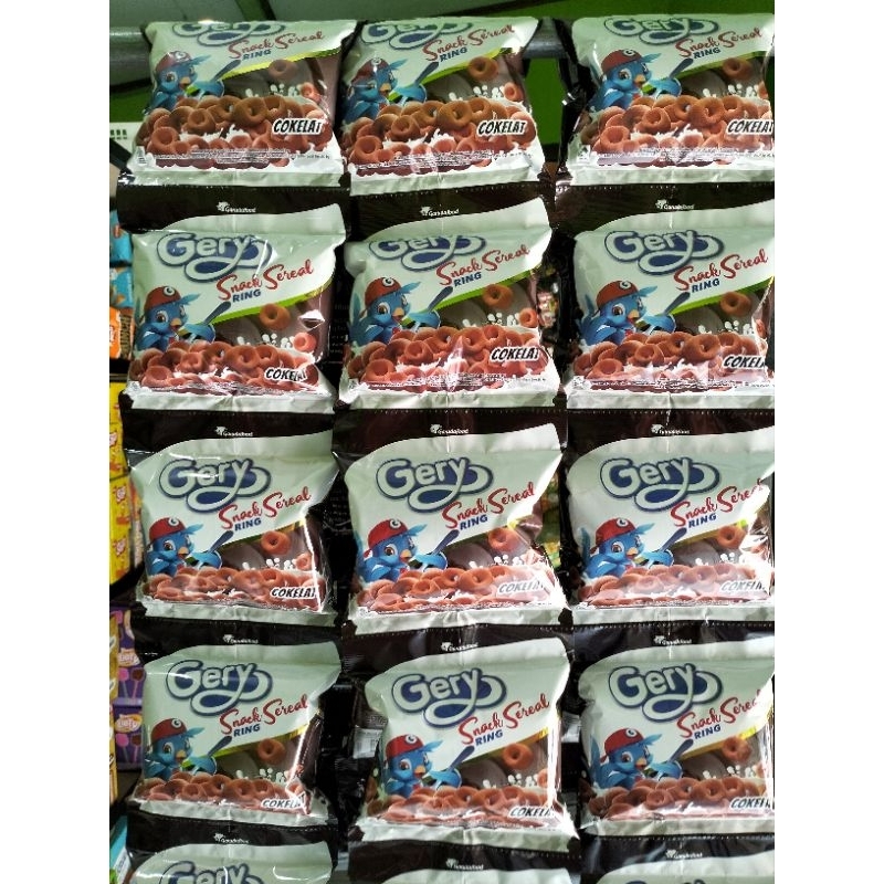 

Gery Snack Sereal Ring 10 pcs dan 5 pcs (packing kardus)