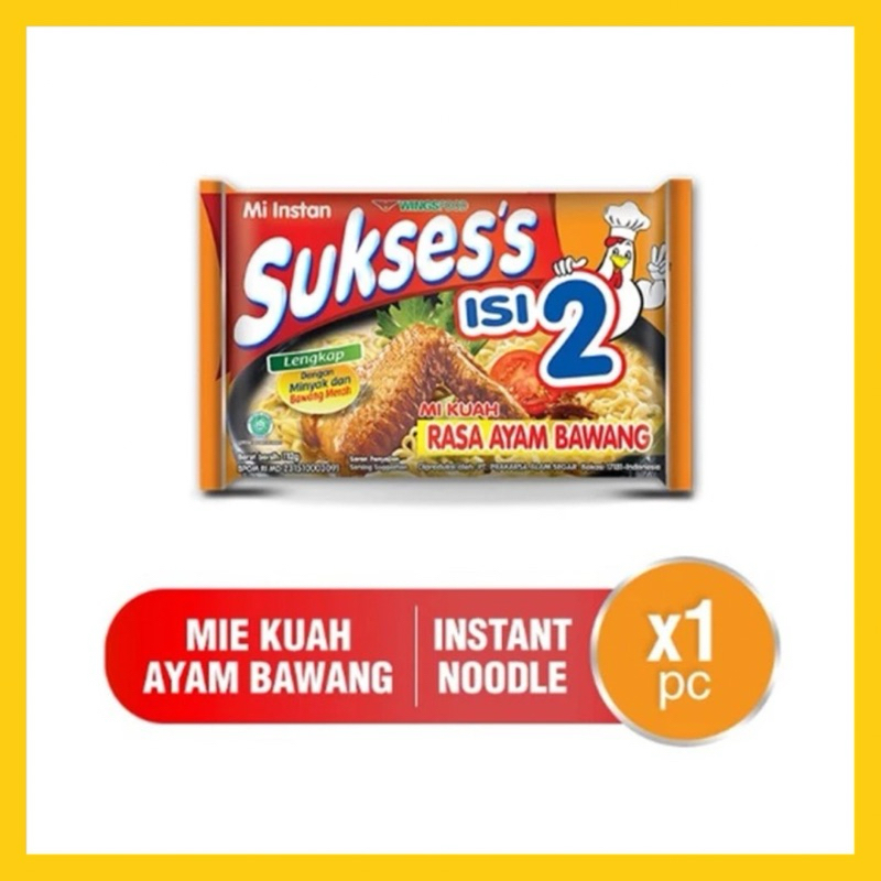 

SUKSESS ISI 2 MIE INSTANT KUAH SOTO AYAM