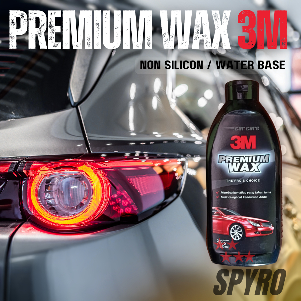 3m Premium Wax 350 ml Wax Mobil pengkilap mobil