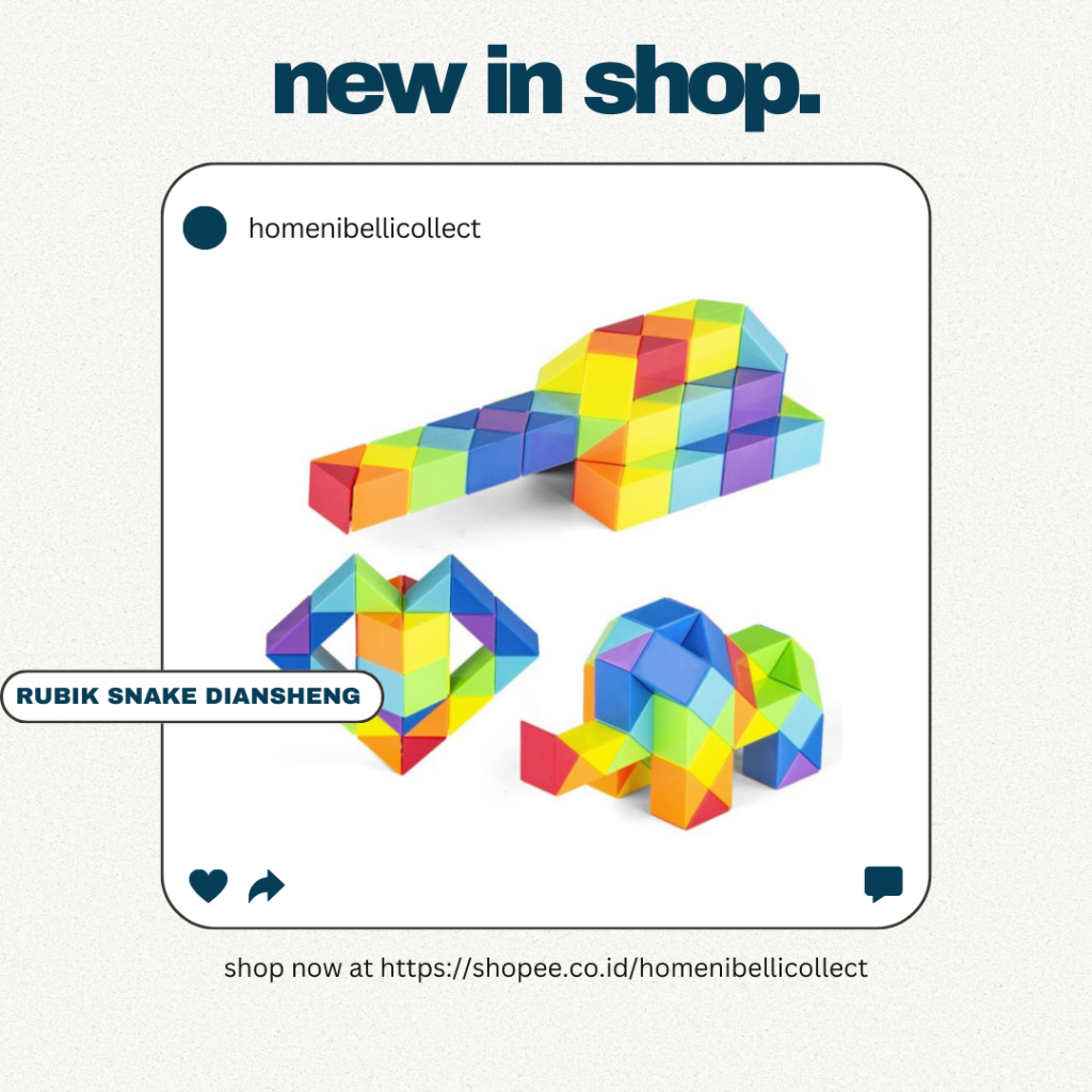 ✅Rubik Snake Magic - Rubik Snake Diansheng Magic Snake 36 Segments