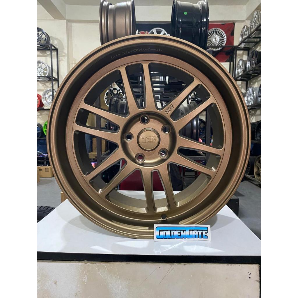 VELG HSR Ring 17 HSR BOROKO BLY01 R17 UNTUK INNOVA ,XPANDER, RUSH , CIVIC