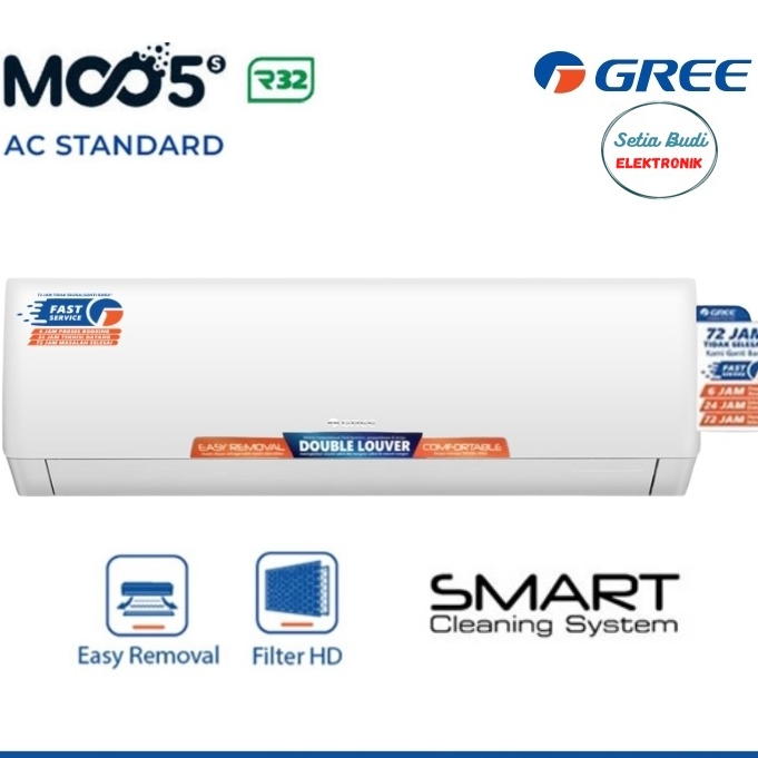 AC GREE 1PK GWC-09MOO5 / 09M005 / STANDARD SERIES R32 (New Model 2021)