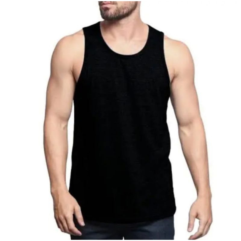 kaos dalem pria singlet rider hitam R224 dewasa