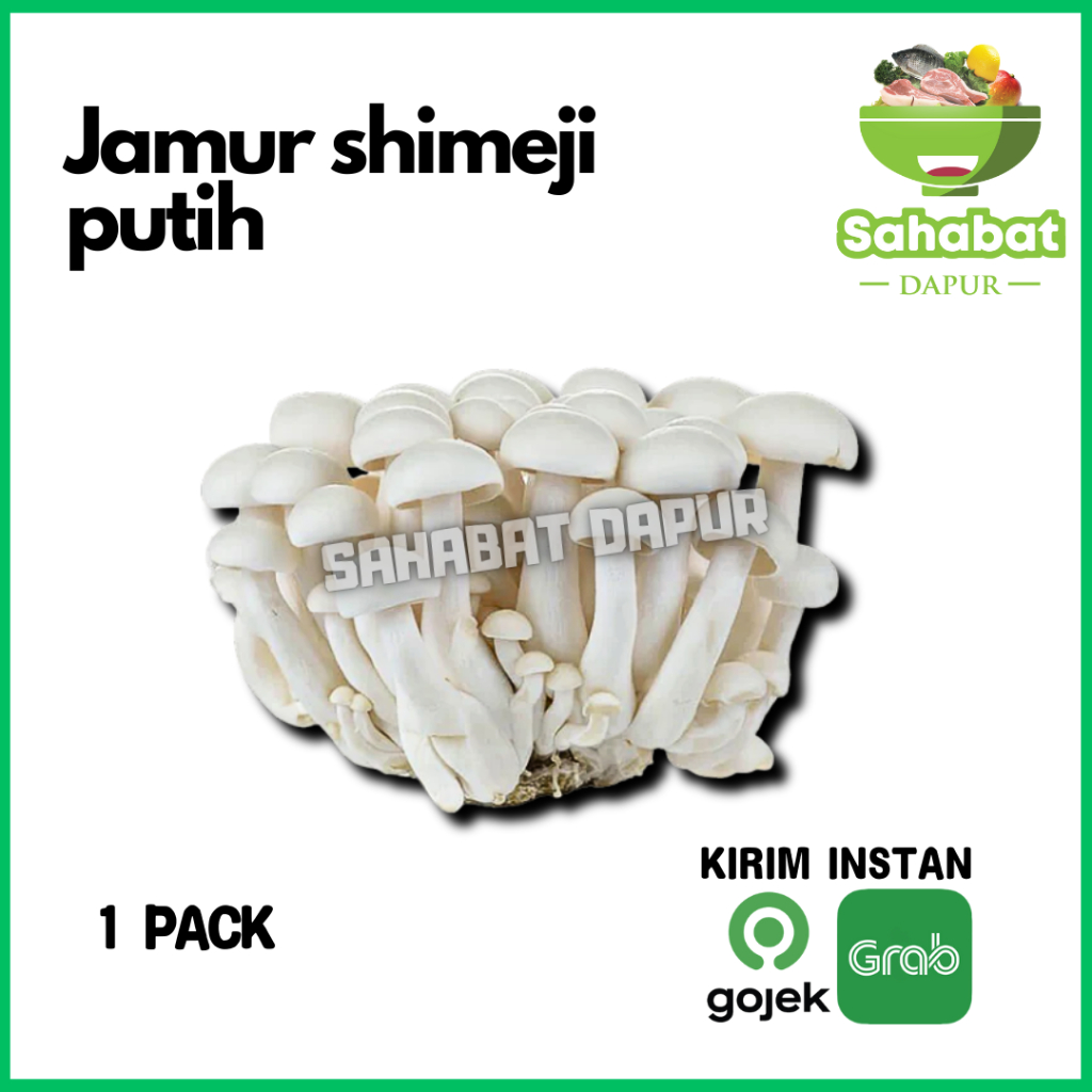 

Jamur Shimeji Putih 1pack - Sahabatdapur