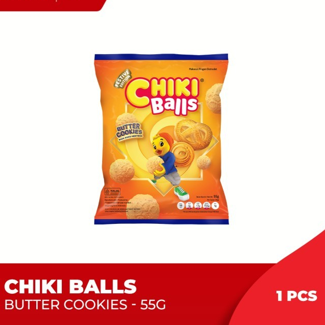 

Chiki Balls Butter Cookies 55gr