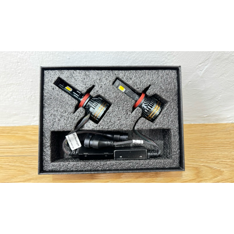 LAMPU LED MOBIL V85 LED 3 WARNA  60 Watt Foglamp soket H11