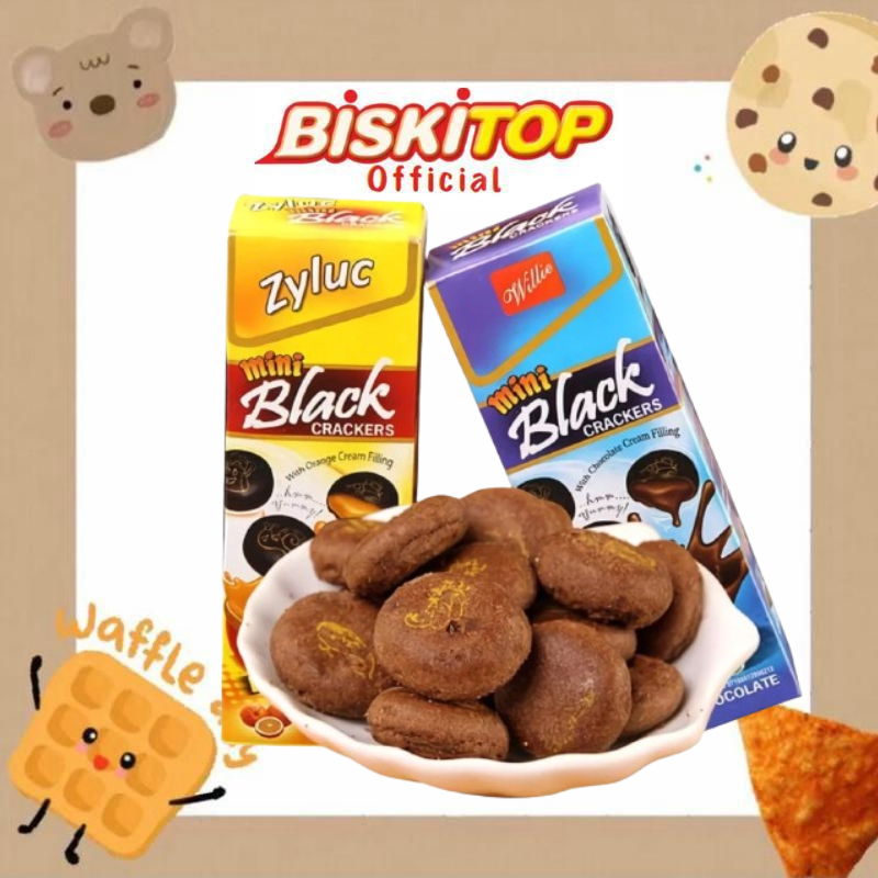 

BISKITOP OFFICIAL - WILLIE Zy-Look 35gr Biskuit kue kering enak Anak Dewasa dan murah rasa Coklat Rasa jerul enak renyah