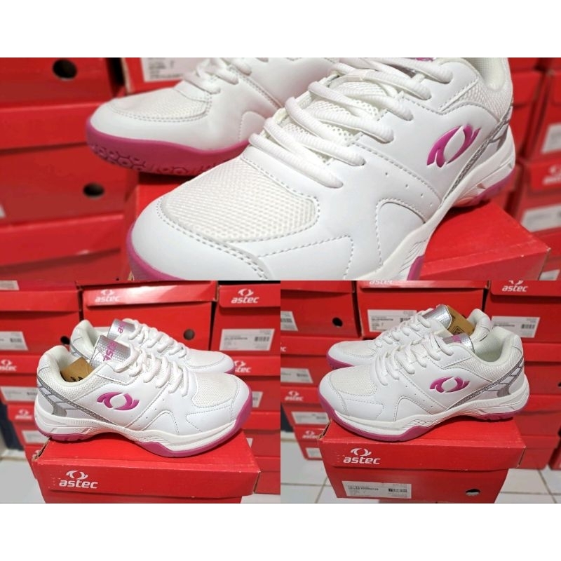 CUCI GUDANG Sepatu ASTEC Badminton dan Tenis Original 100%