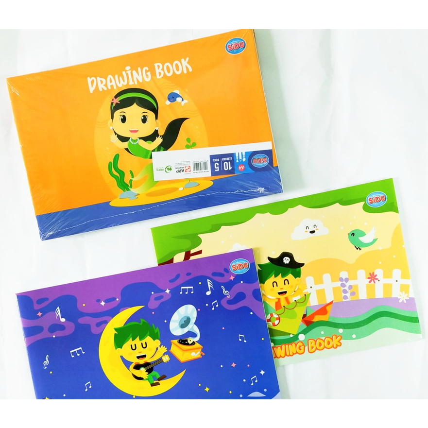 

SINAR DUNIA | buku gambar a4 SIDU / drawing book a4