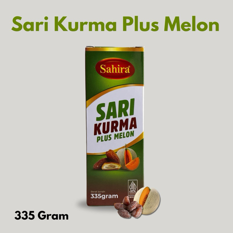 

Sari kurma plus melon sahira / 335Gram