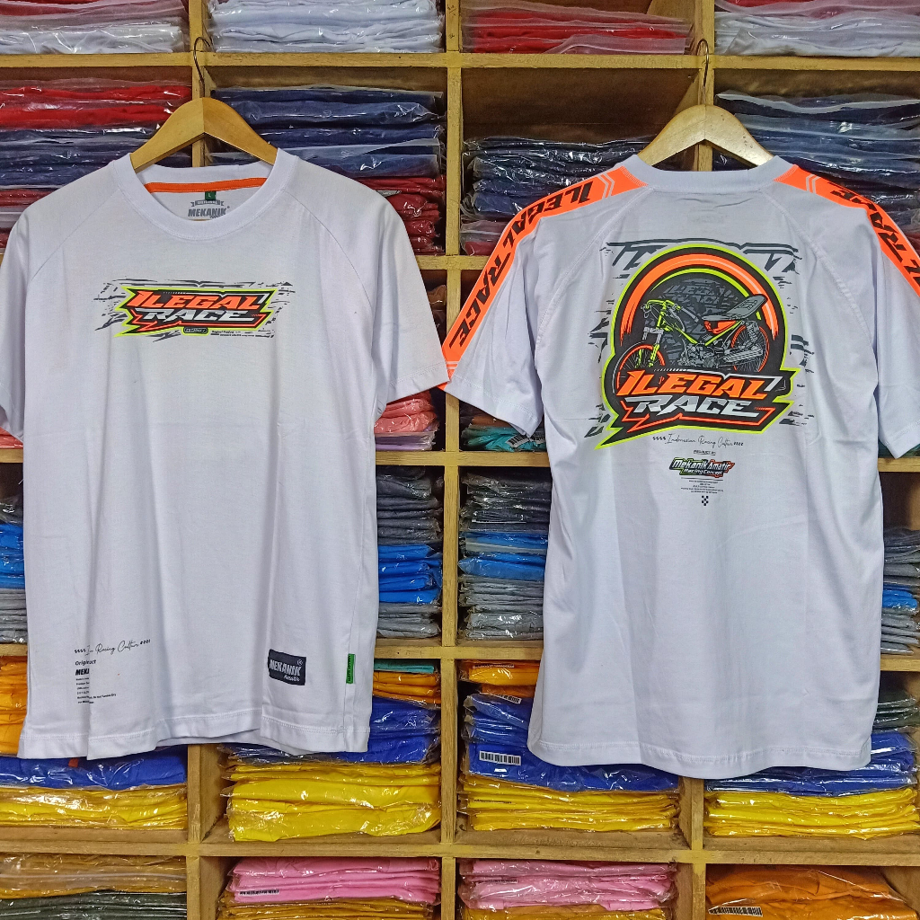 KAOS RACING/KAOS MEKANIK AMATIR/KAOS BALAP/KAOS DISTRO/BAJU RACING/BAJU DISTRO/BAJU PRIA/KAOS BALAP