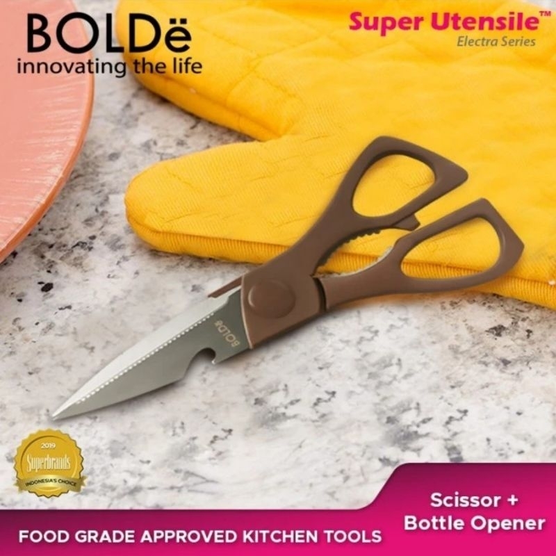 Gunting dapur bolde super utensile gunting serbaguna