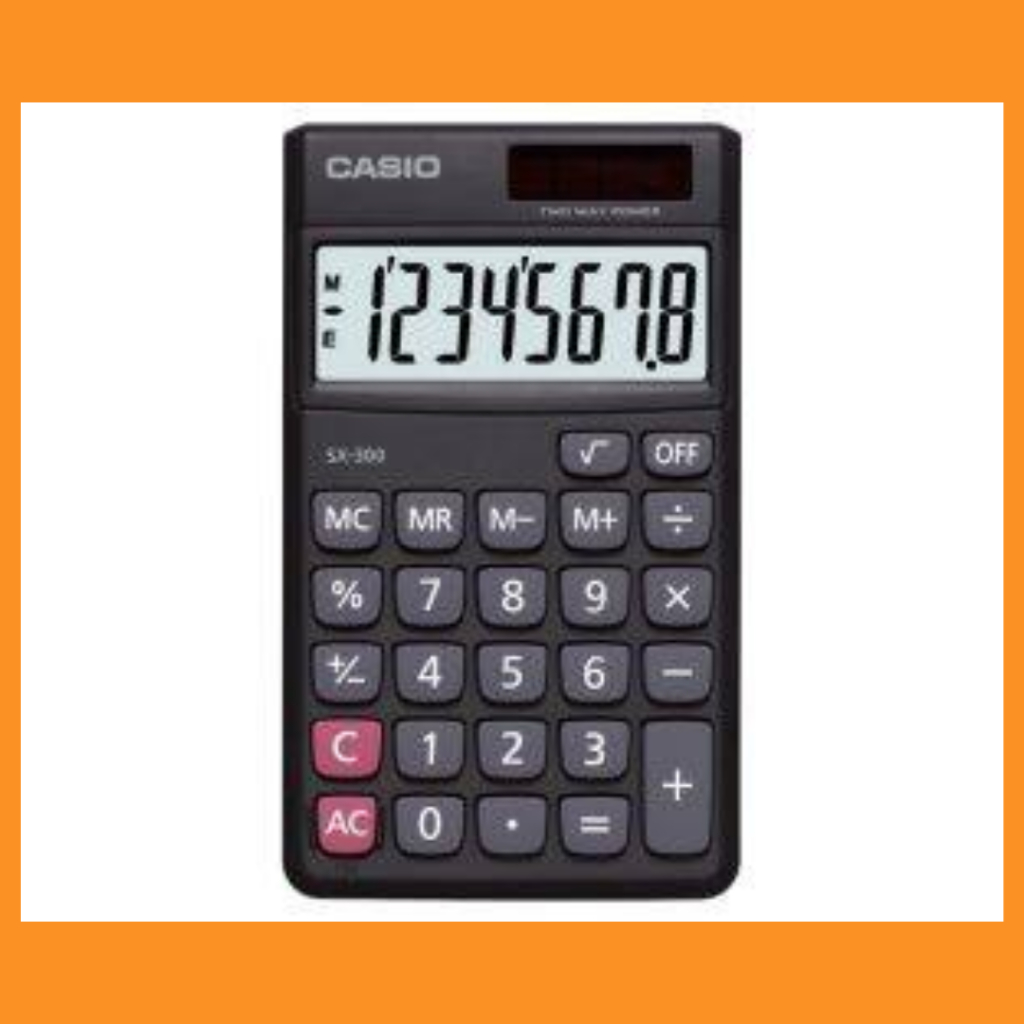

CASIO Calculator 8 digits SX-300